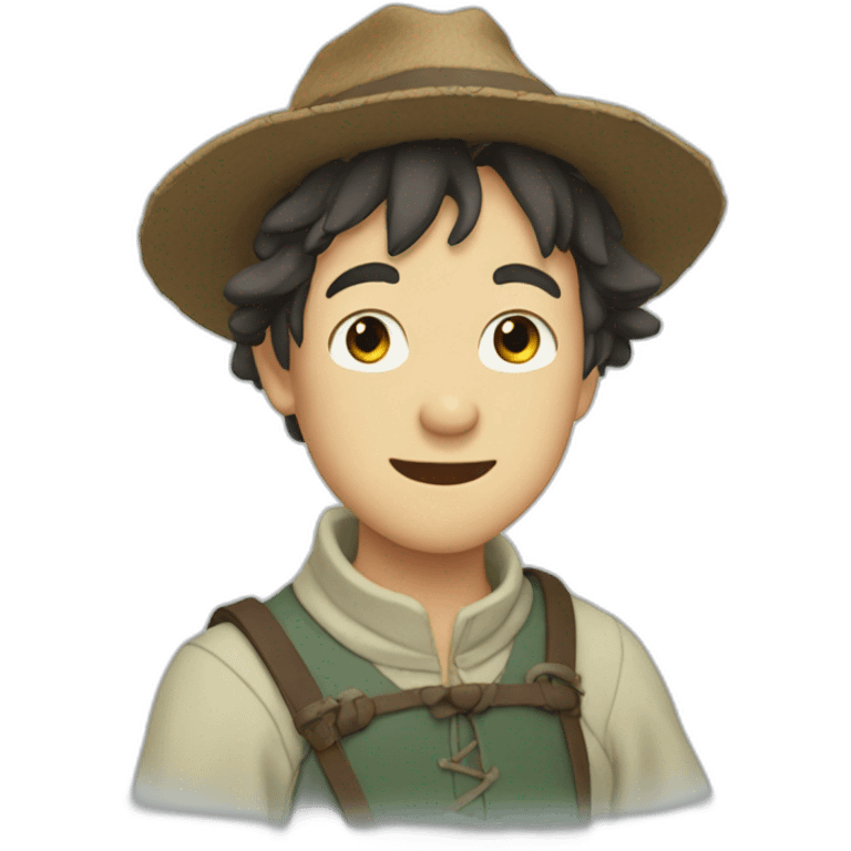 Ghibli la petite sorcière emoji