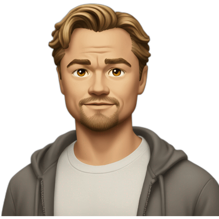 leonardo dicaprio realistic emoji