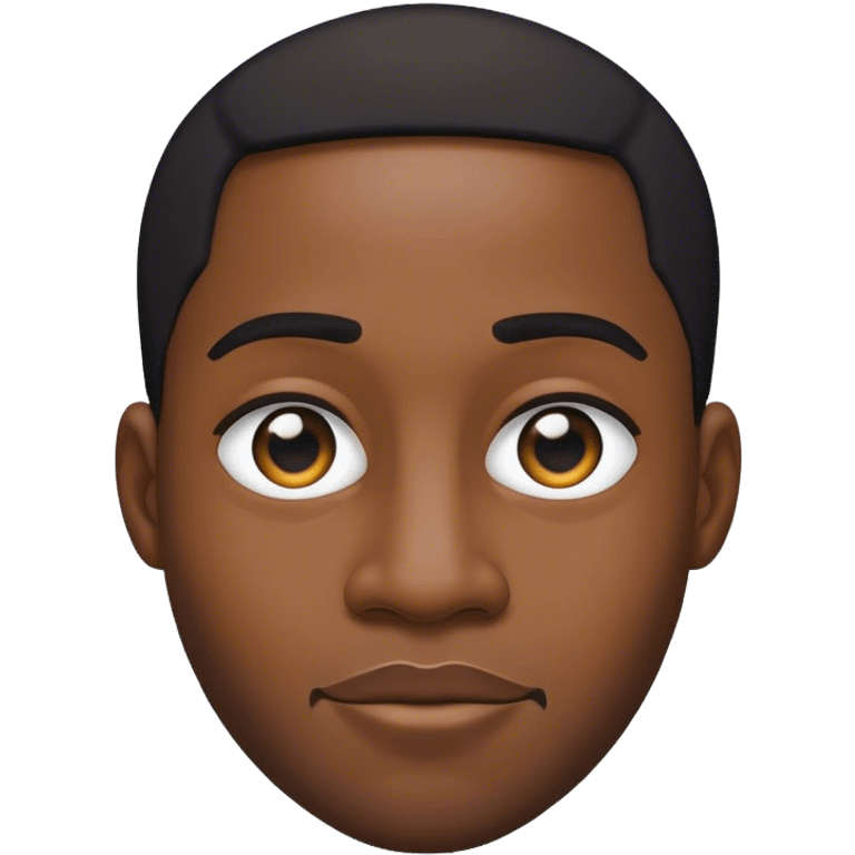 Black man emoji