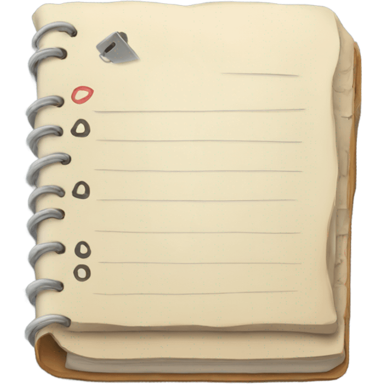 Diary emoji