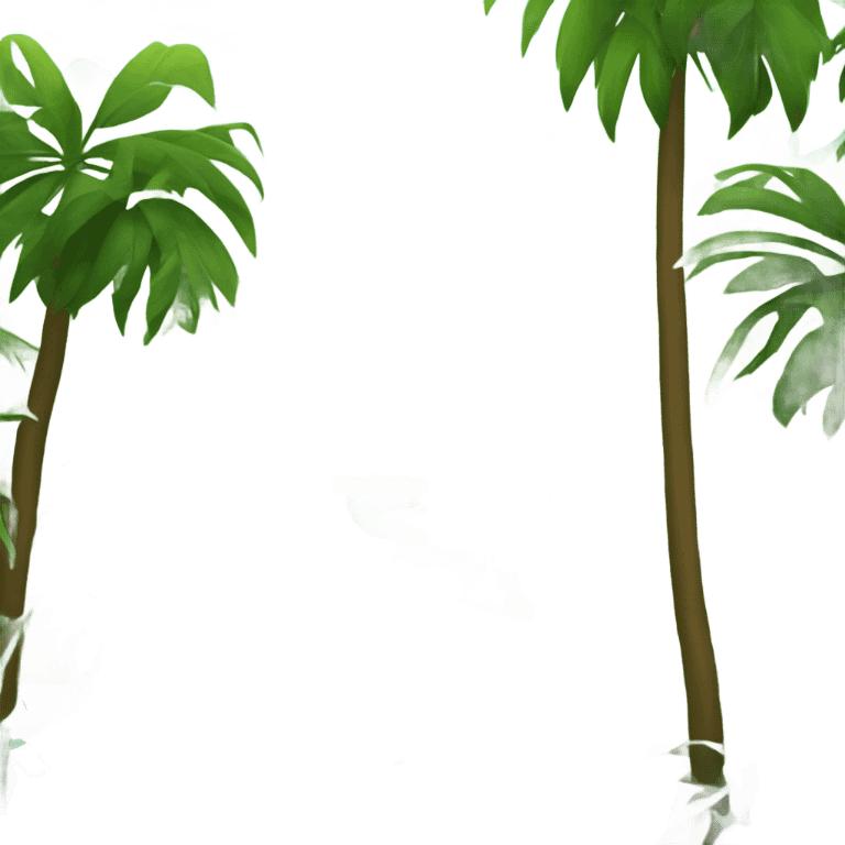 Jungle scenery emoji