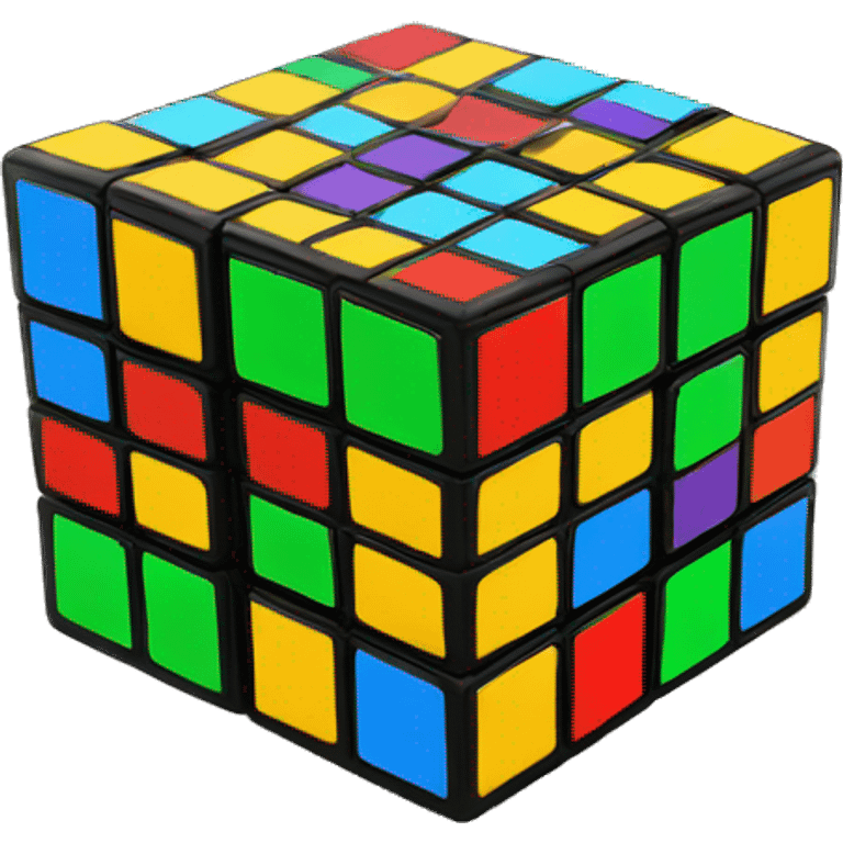 Rubik's Cube emoji