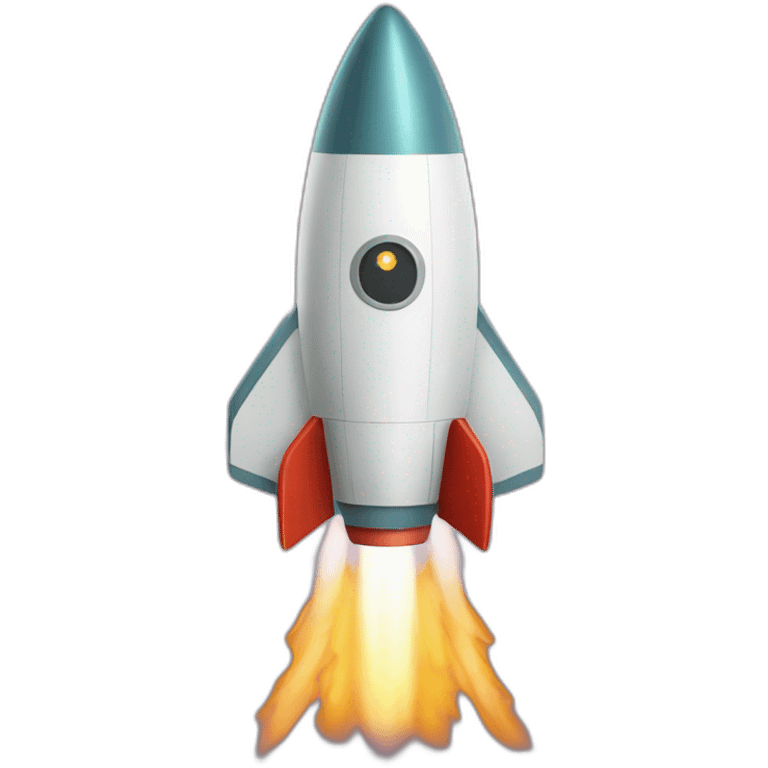 happy rocket emoji