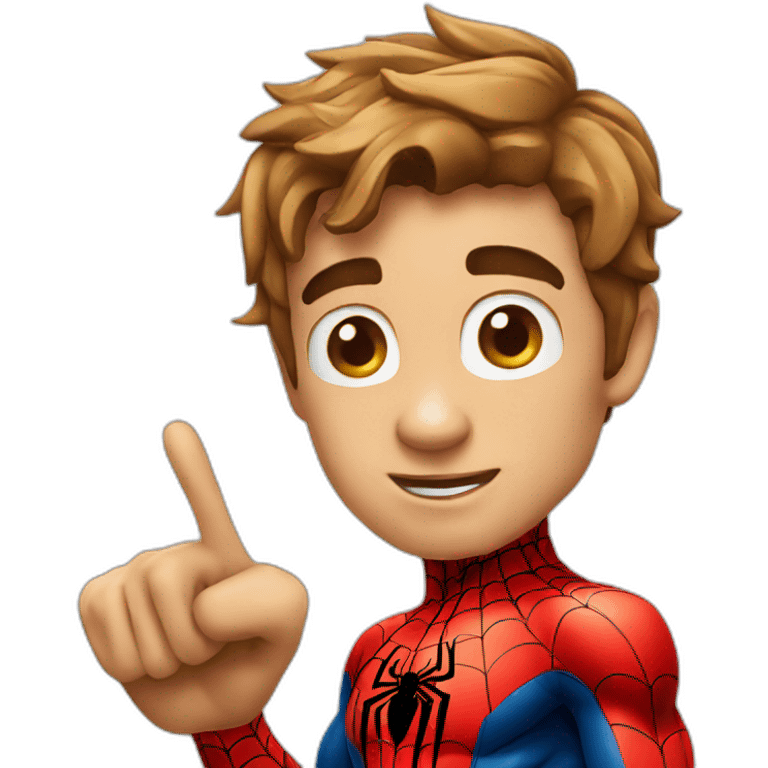 spiderman-pointing-birthday emoji