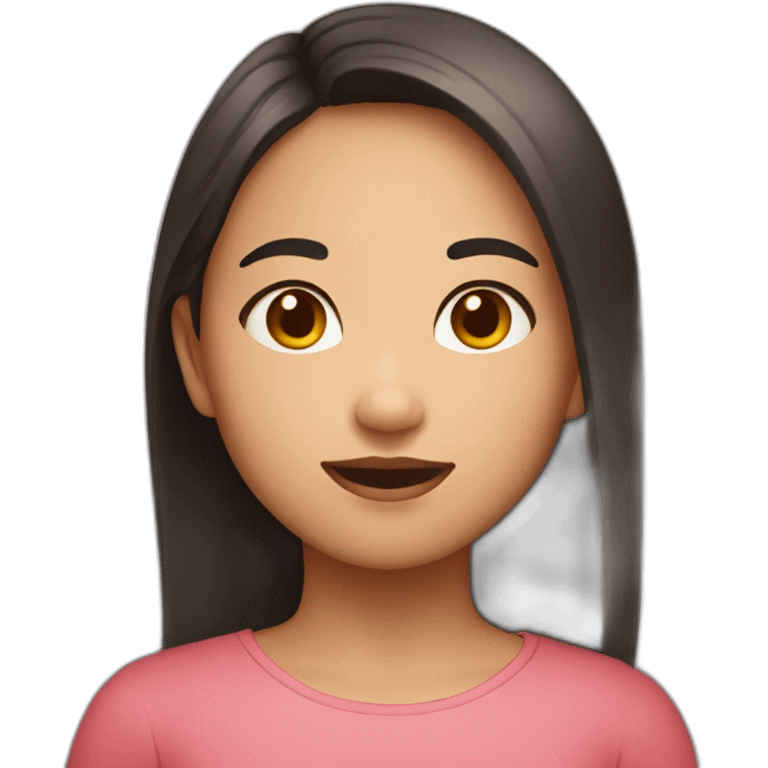 cute face filipino girl emoji