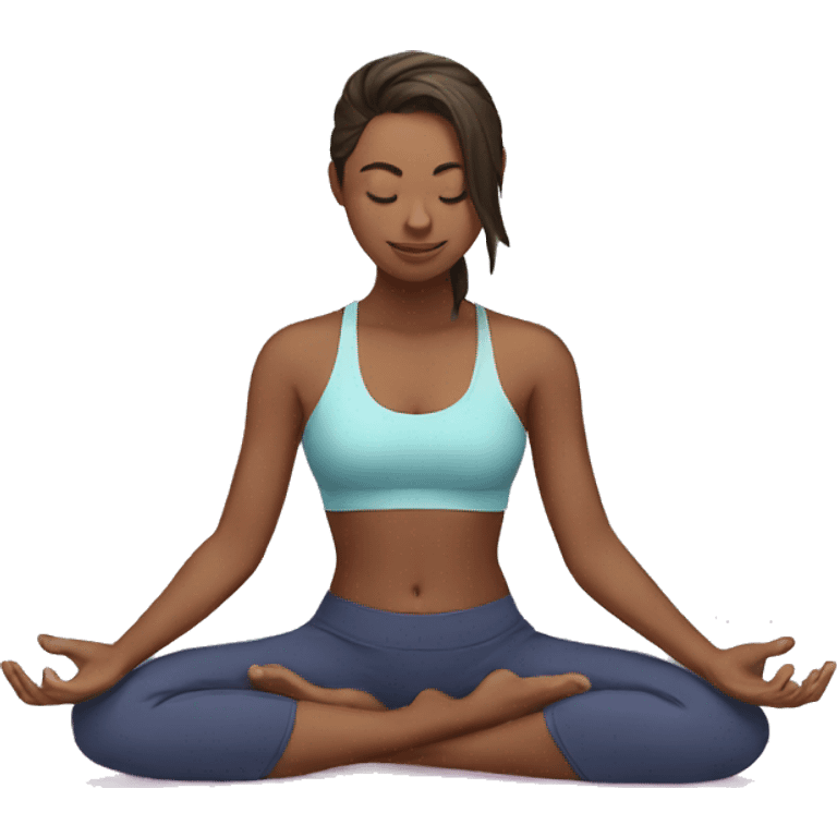 yoga emoji