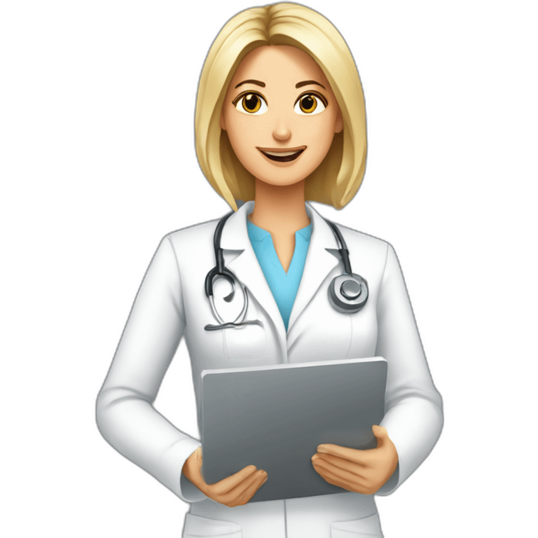 Posh-Radiologist-performing-breast-mri-to-leni-klum emoji