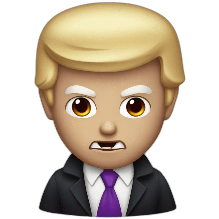 Donald trump vampire emoji