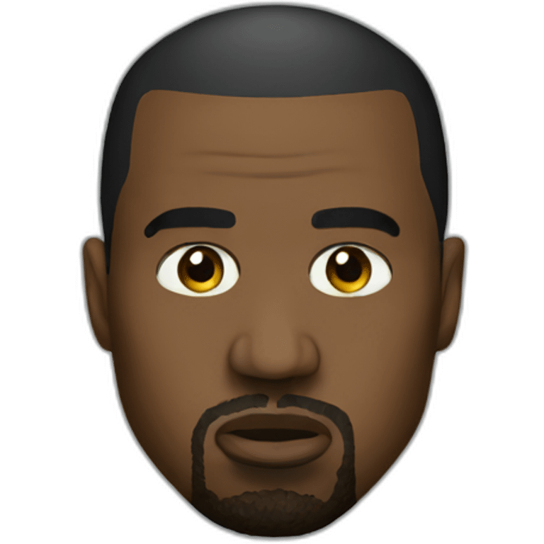 Kanye west mask emoji