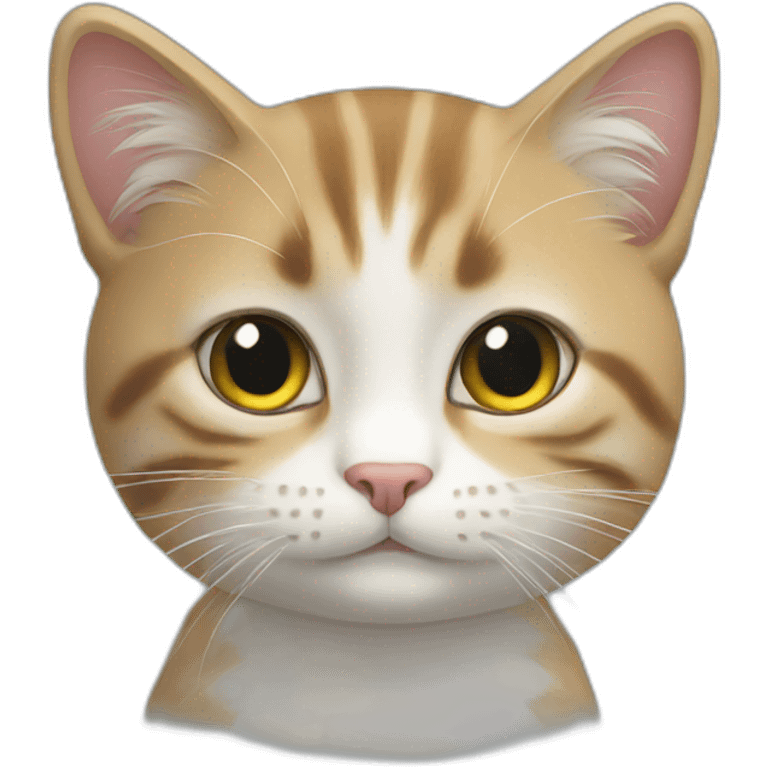 Un chat emoji