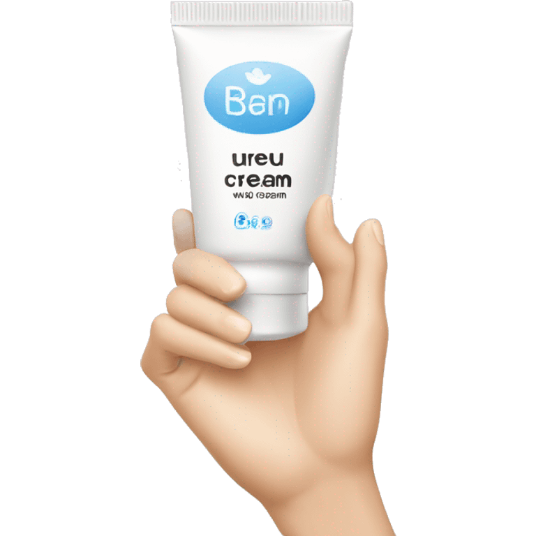 hand cream with urea emoji