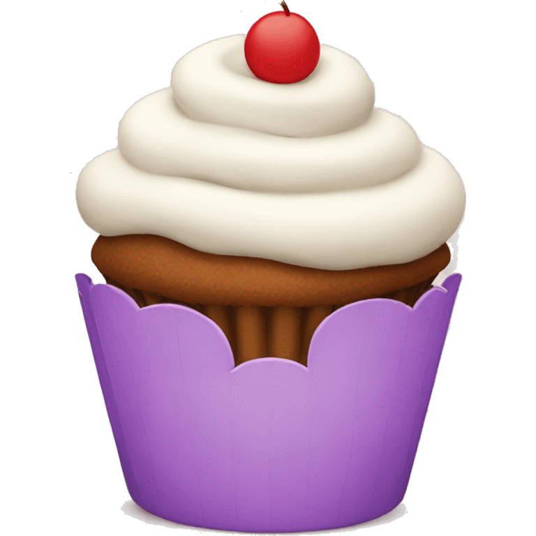 Cute cupcake emoji