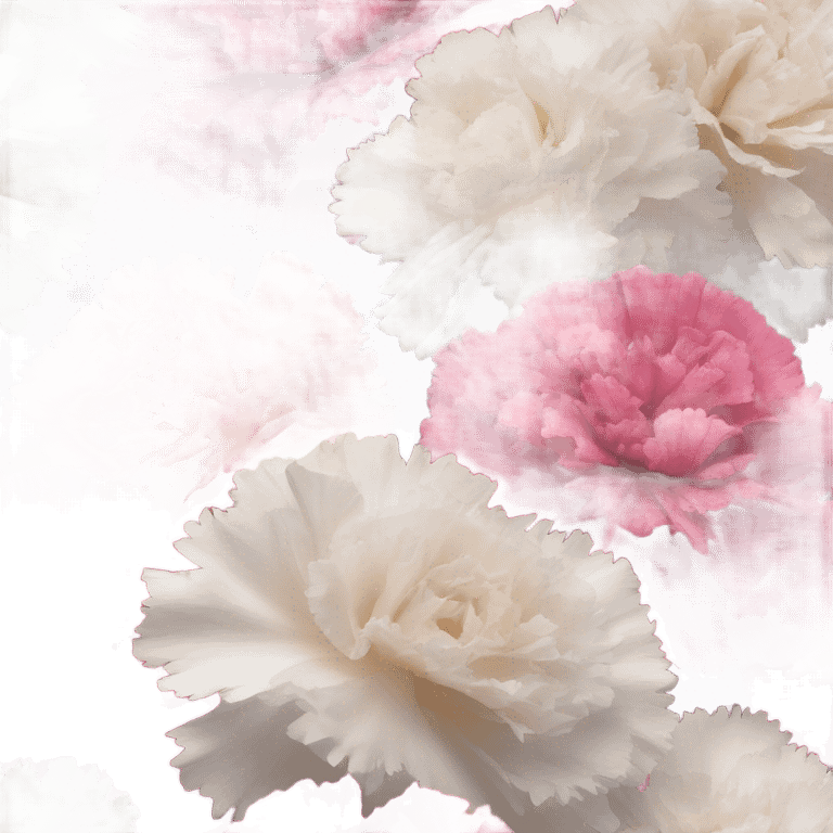 Carnations emoji