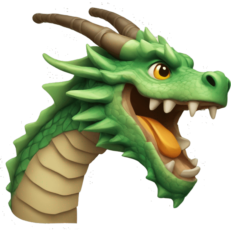 Stylized dragon emoji