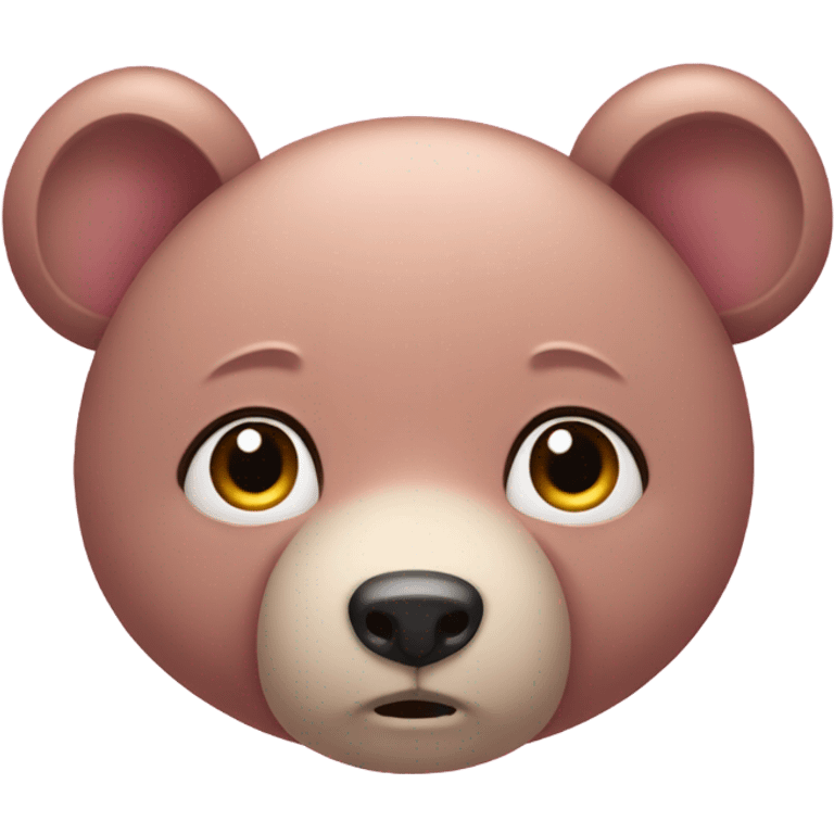 pink gloom bear  emoji