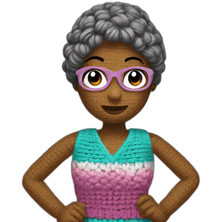 Crochet women emoji