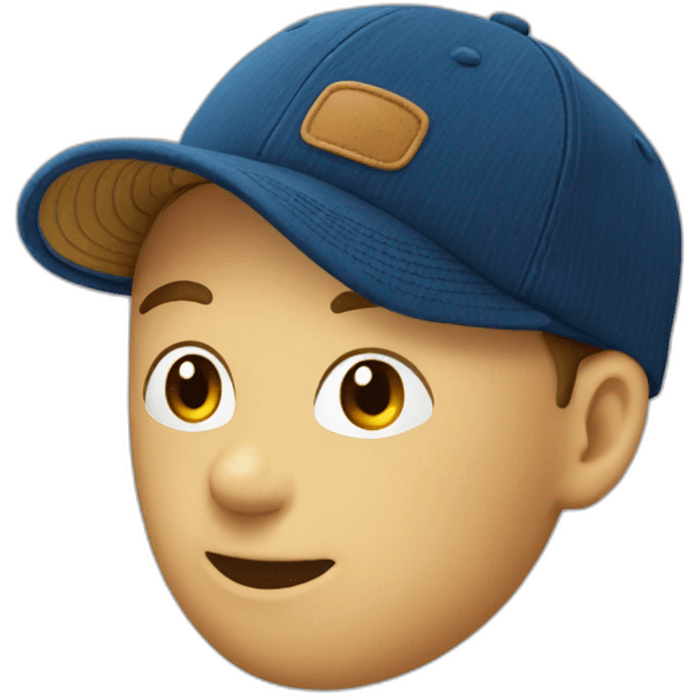 corduroy cap emoji