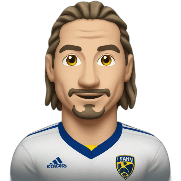 Zlatan-frapper-ballon emoji