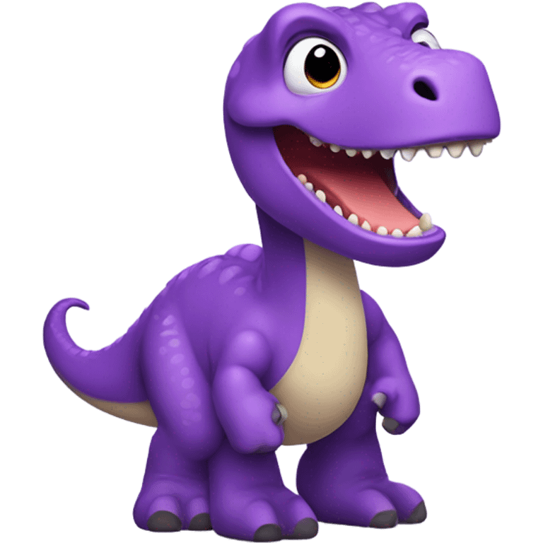 Barney the dinosaur  emoji