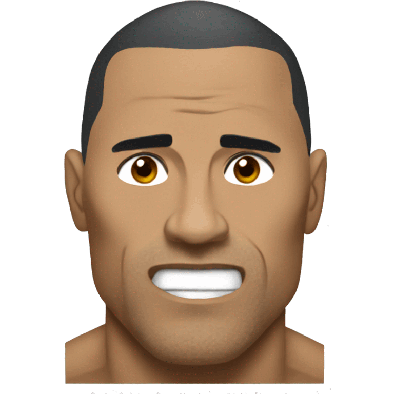 the rock vs the paper emoji