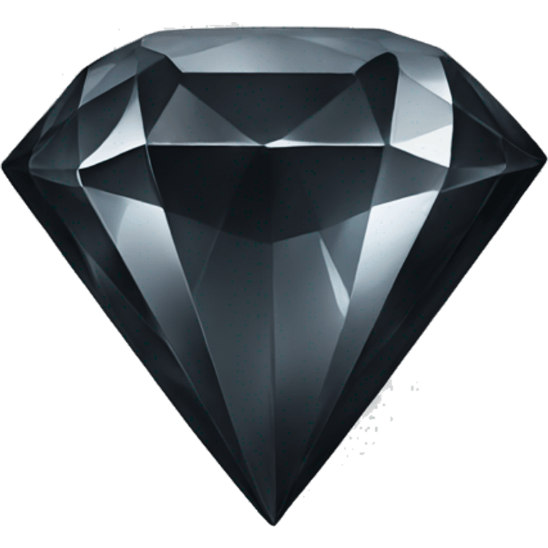 Black diamond emoji