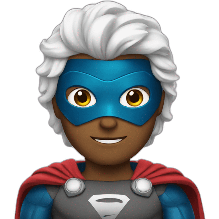 Superhero emoji