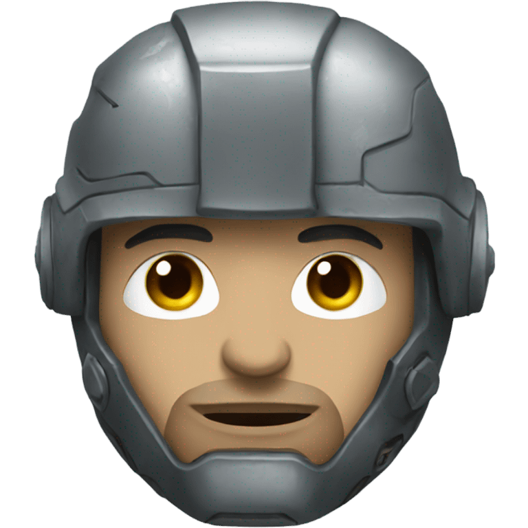 A war machine emoji