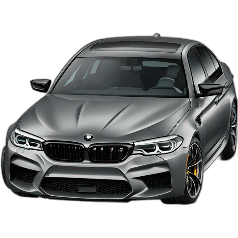 Bmw m5 compétition grey emoji