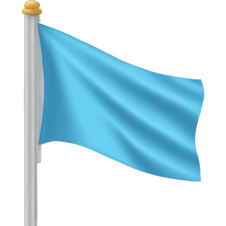 Skyblue flag emoji