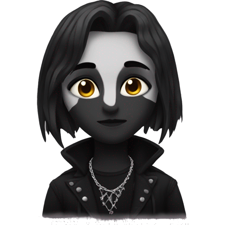 goth love emoji