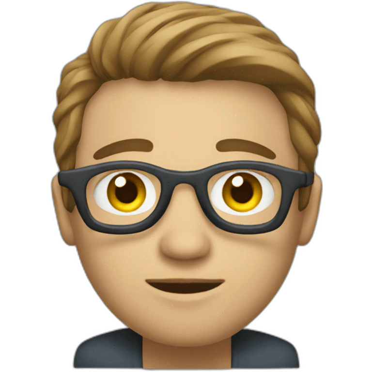 A person programming  emoji