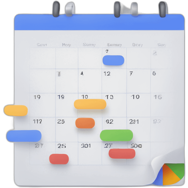 google calendar to bigquery ETL emoji