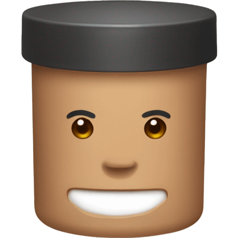 light brown body scrub pot emoji