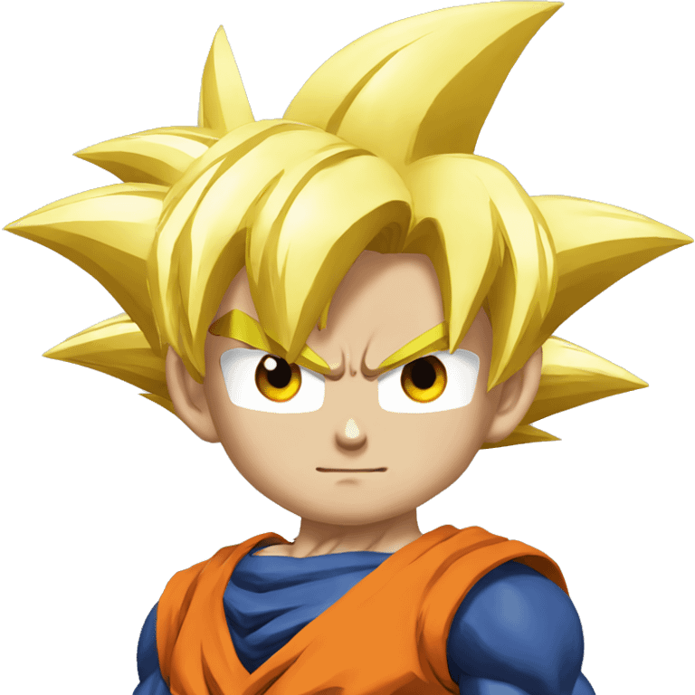  goku in dragon ball z emoji