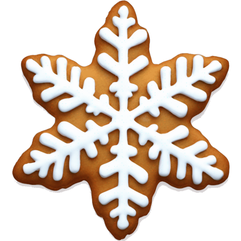 pink snowflake cookie  emoji