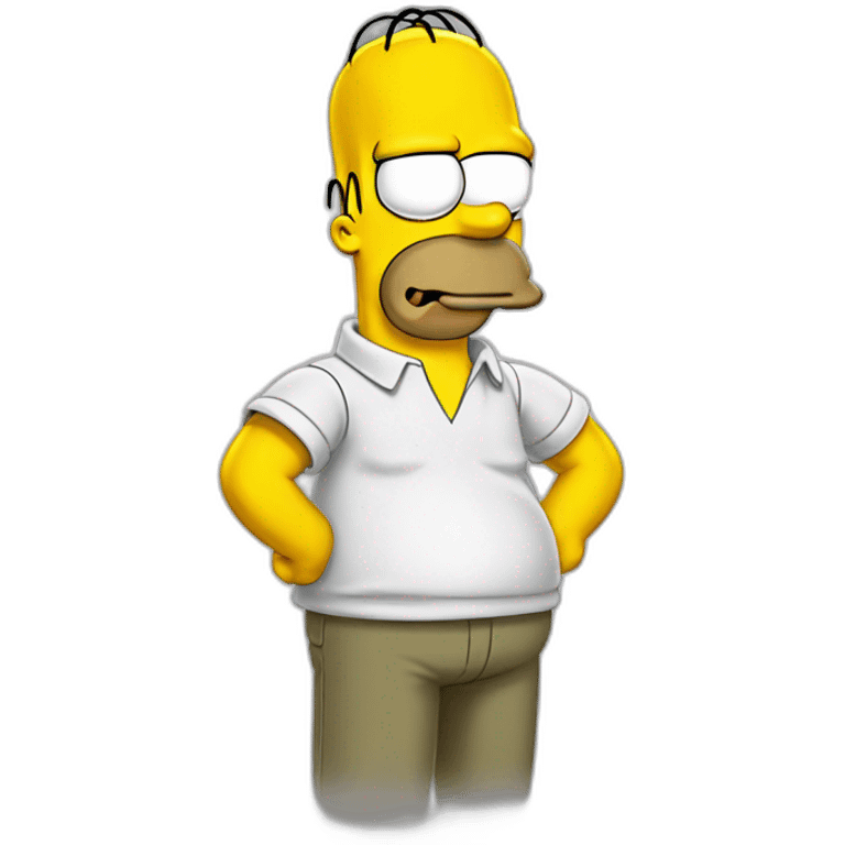 Homer simpsons emoji