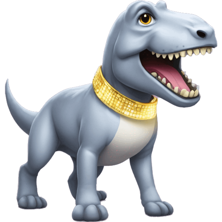 Disco rex emoji