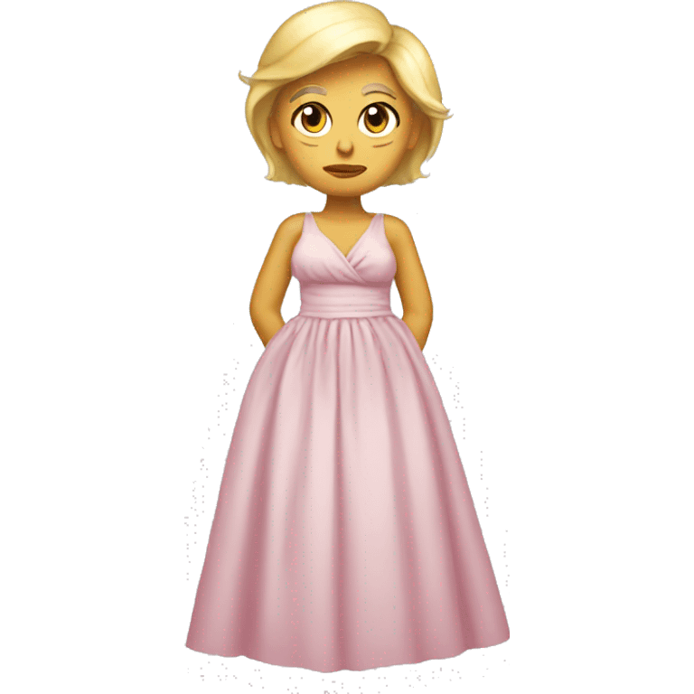 donald trump in a dress emoji