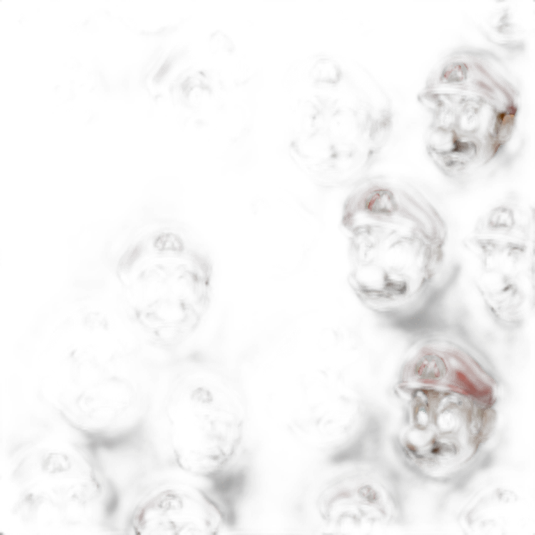 Scared Mario emoji