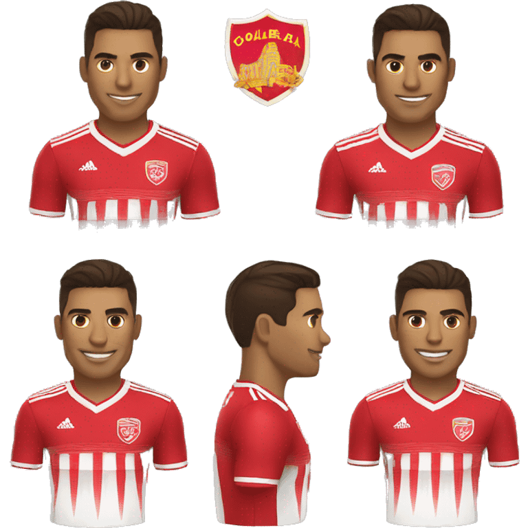 Emoji de el equipo de Colombia américa de cali emoji