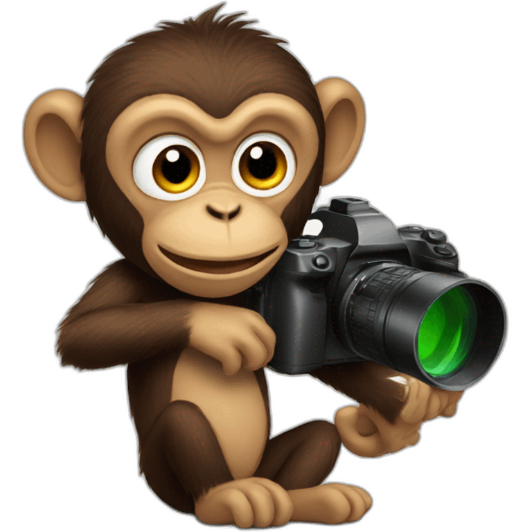 filming monkey emoji