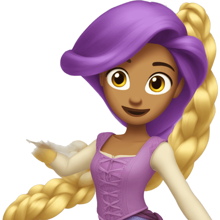 Rapunzel emoji