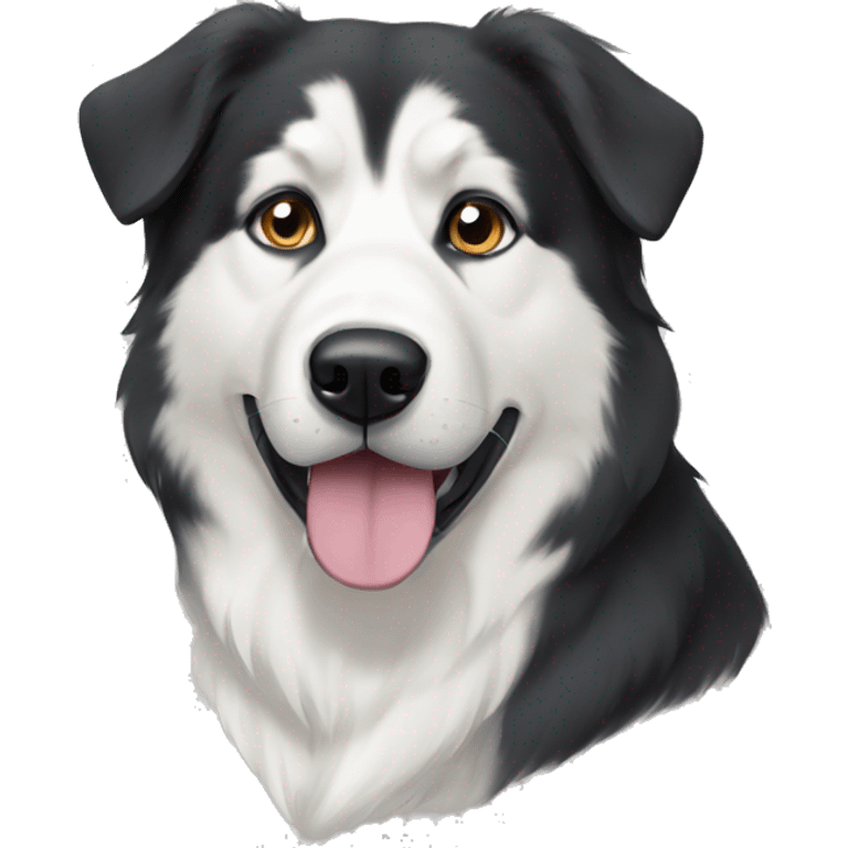 Great Pyrenees husky mix  emoji