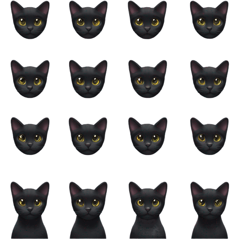 Black cat emoji emoji