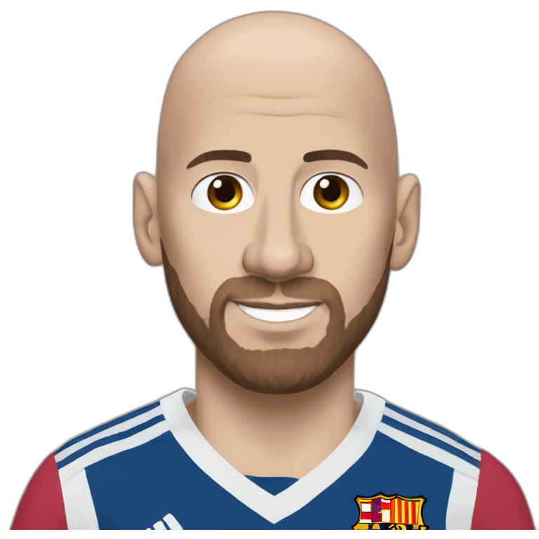 Bald Lionel Messi emoji