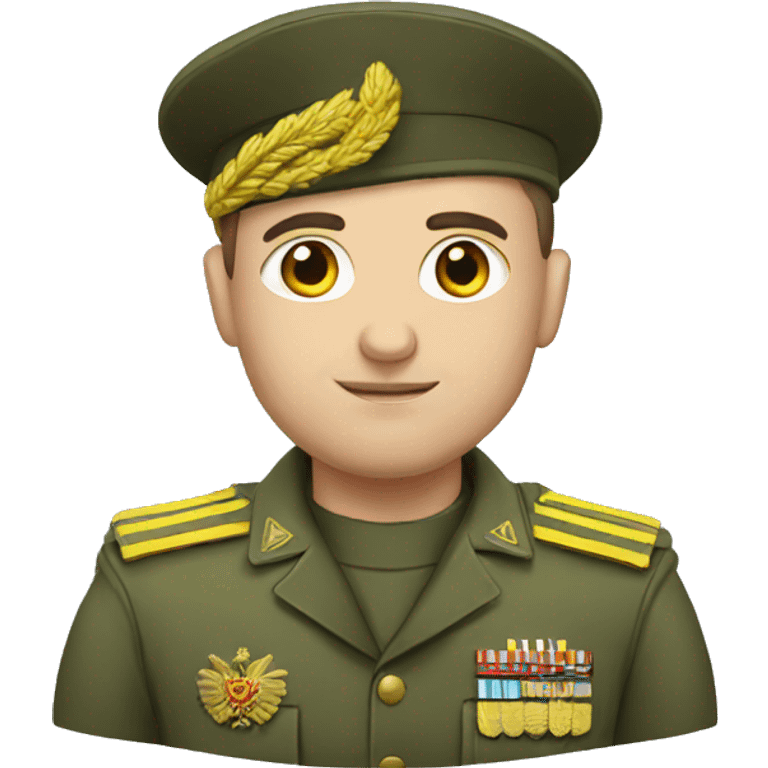 Ukrainian military man emoji