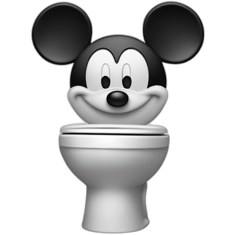 mickey-mouse-toilet emoji