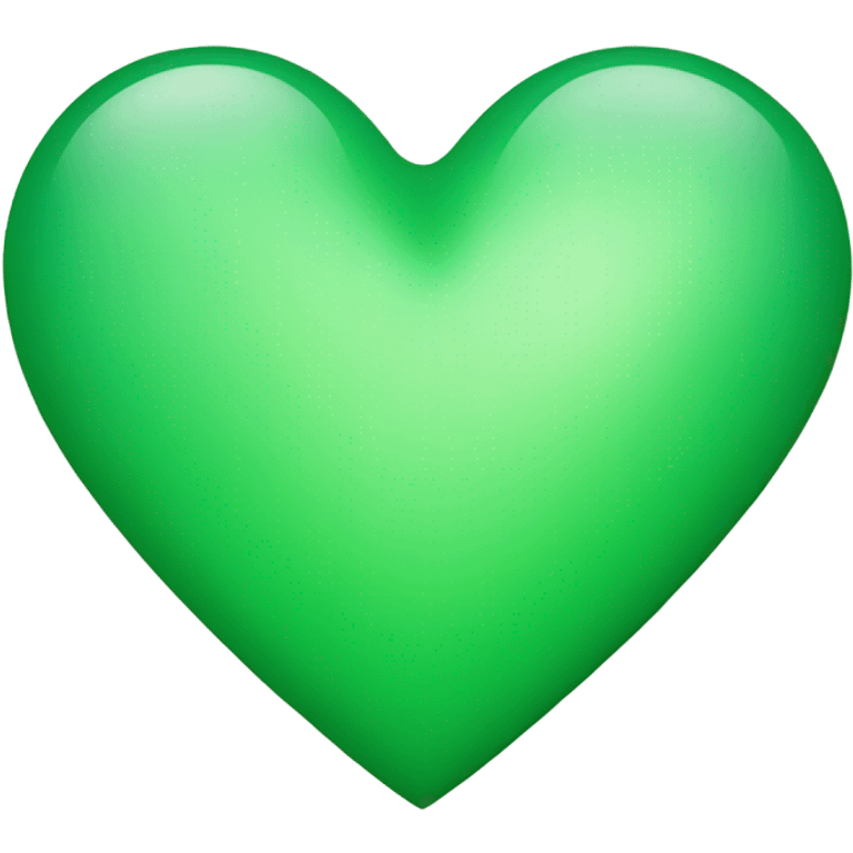 Green heart emoji