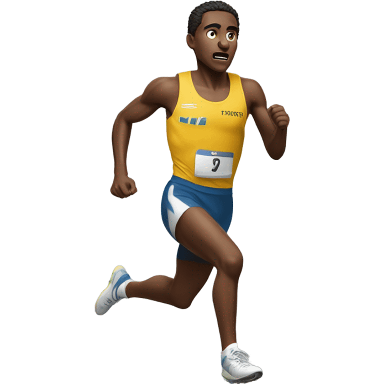 cross country athlete emoji