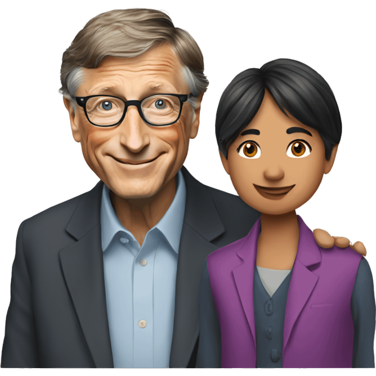 Bill gates with Dolly chai wala emoji